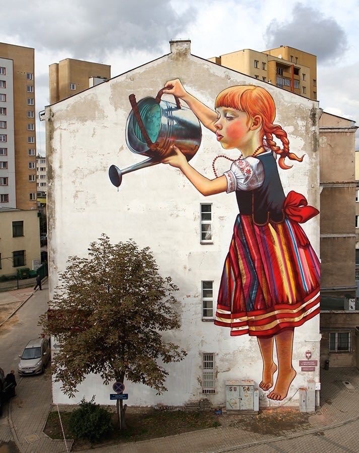 Natalia Rak  Street art Poland 